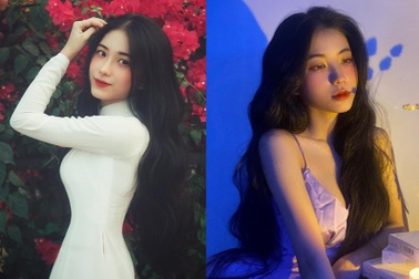 Xao xuyến trước nhan sắc của "nàng thơ tóc mây" Long An