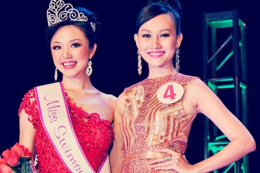 Hoa hậu gốc Việt về nước làm từ thiện