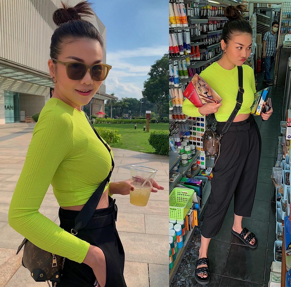 Hương Giang diện vest không nội y, khoe vòng một căng tròn - 9 Hương Giang diện vest không nội y, khoe vòng một căng tròn - 9