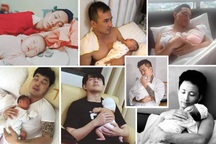 Những ông bố "bỉm sữa" hot nhất showbiz Việt