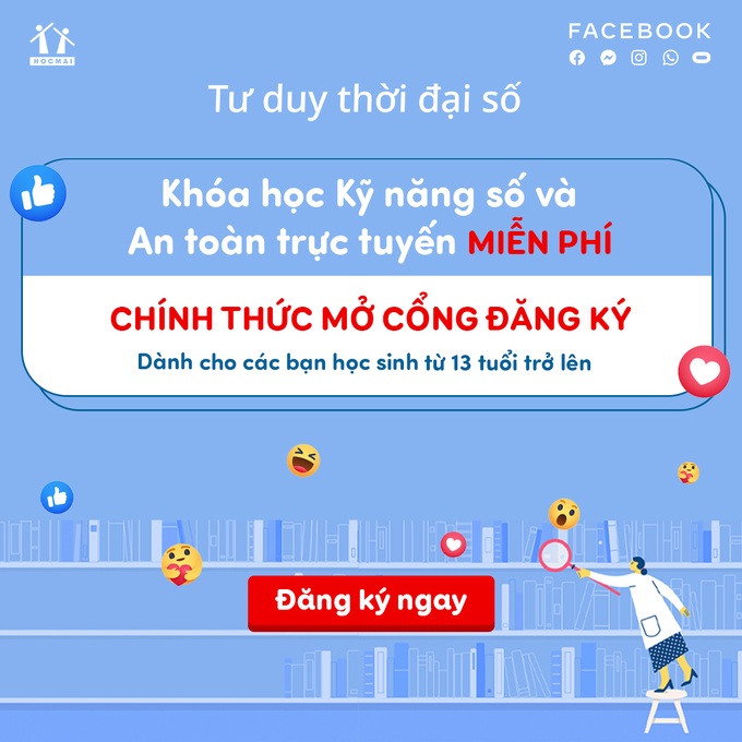 Học trực tuyến miễn phí “Tư duy thời đại số”  - Ảnh 1.