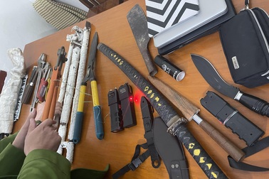 Sử dụng dùi cui, dao kiếm gây ra 20 vụ trộm cắp tài sản