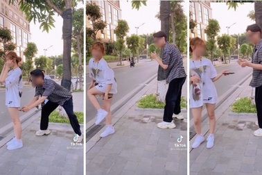 TikToker Việt gây phẫn nộ vì làm video cổ xúy hành vi quấy rối tình dục