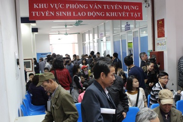 Sàn GDVL Hà Nội:  Thu hút hơn 117.000 lao động tới tìm việc làm