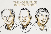 Giải Nobel Vật lý vinh danh 3 nhà khoa học với nghiên cứu về lượng tử