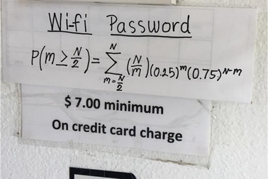 Nhà hàng "chơi khó" khách bằng mật khẩu wifi siêu hóc búa