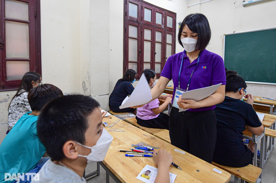 Căng như dây đàn kỳ thi ở trường có tỷ lệ chọi vào lớp 6 cao nhất HN - 13 Căng như dây đàn kỳ thi ở trường có tỷ lệ chọi vào lớp 6 cao nhất HN - 13