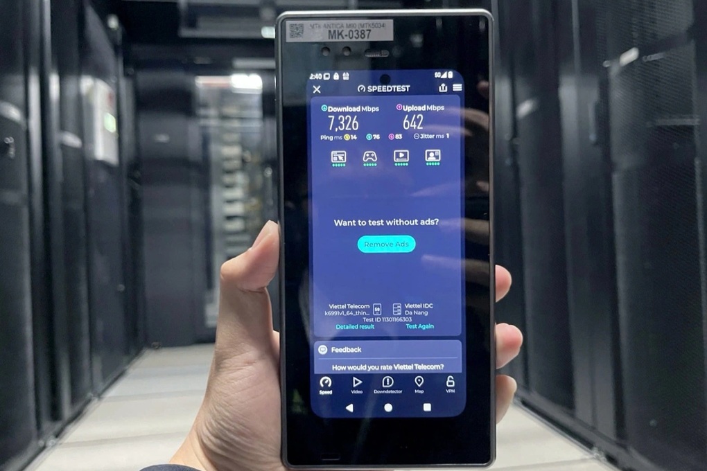 Thử nghiệm thành công mạng 5G có tốc độ cao gấp 6 lần hiện tại - 1 Thử nghiệm thành công mạng 5G có tốc độ cao gấp 6 lần hiện tại - 1
