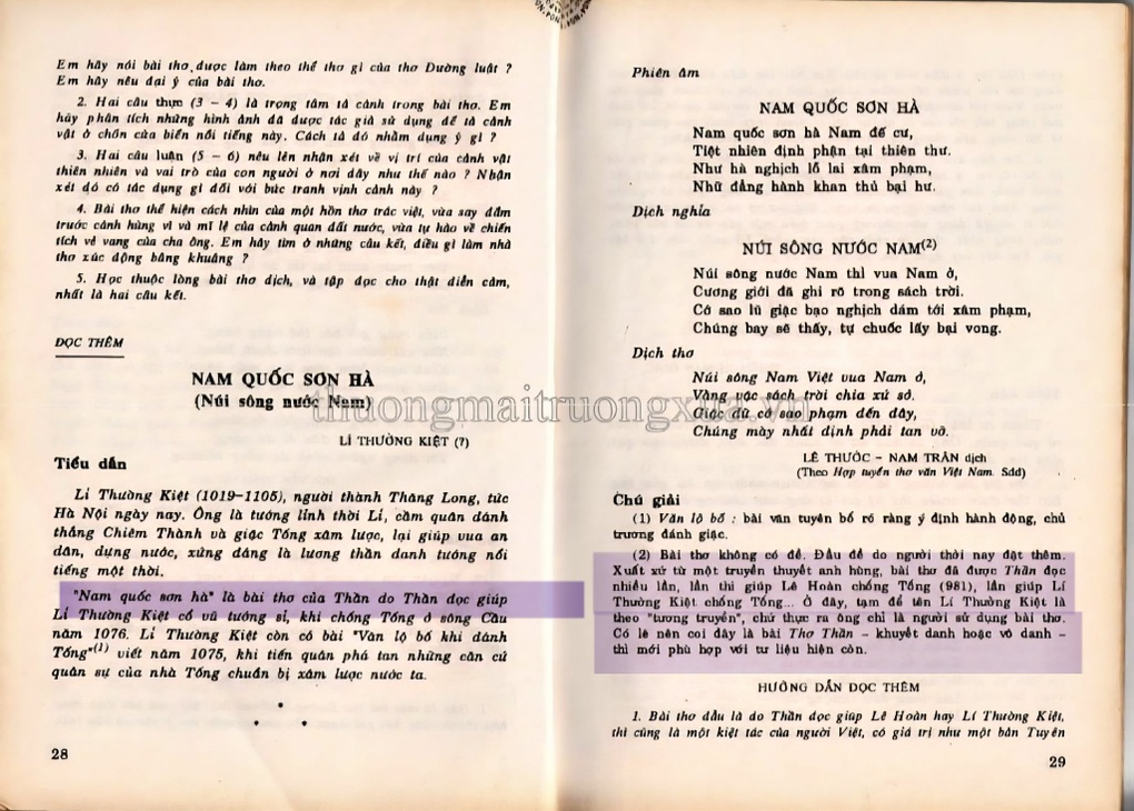 Cô giáo dạy văn nói về việc để khuyết danh tác giả “Nam quốc sơn hà - 5