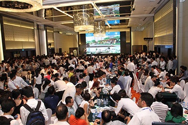 Sức hút lớn tại lễ mở bán căn hộ Park 2