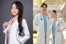 Nữ bác sĩ 9X gợi cảm, "gây sốt" với chuyện tình 7 năm bên bạn học
