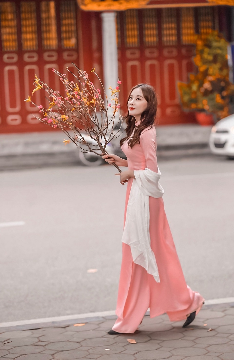 Hot girl ĐH Thương mại hóa cô Ba dịu dàng đón xuân - 7 Hot girl ĐH Thương mại hóa cô Ba dịu dàng đón xuân - 7