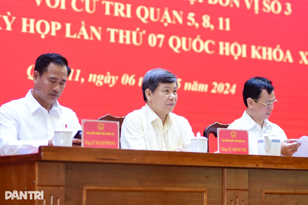Viện trưởng Lê Minh Trí trả lời cử tri về vụ Vạn Thịnh Phát, Phan Sào Nam - 2 Viện trưởng Lê Minh Trí trả lời cử tri về vụ Vạn Thịnh Phát, Phan Sào Nam - 2