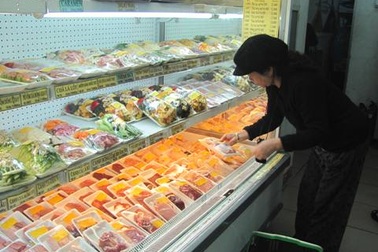 Hàng thịt lợn "qua cơn" khốn đốn