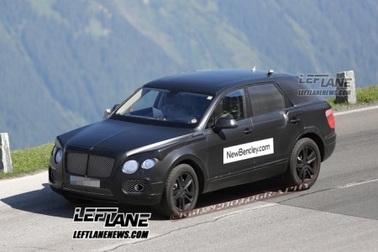 SUV siêu sang của Bentley trên đường thử