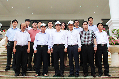 Bộ trưởng Nguyễn Bắc Son thăm đại dự án của Tập đoàn FLC