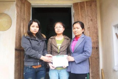 Tiếp thêm sự sống cho em Cao Thị Thu