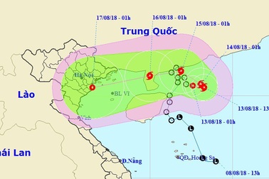 Áp thấp nhiệt đới khả năng mạnh thành bão, miền Bắc mưa to kéo dài