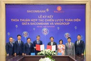 Sacombank và Vingroup ký kết hợp tác chiến lược toàn diện