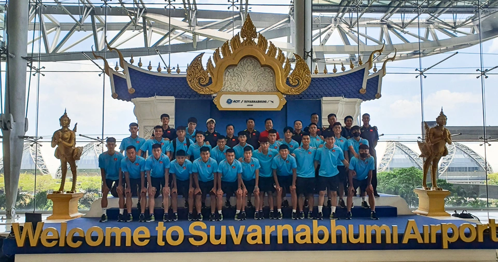 U23 Việt Nam đến Thái Lan, sẵn sàng cho giải Đông Nam Á - 1 U23 Việt Nam đến Thái Lan, sẵn sàng cho giải Đông Nam Á - 1