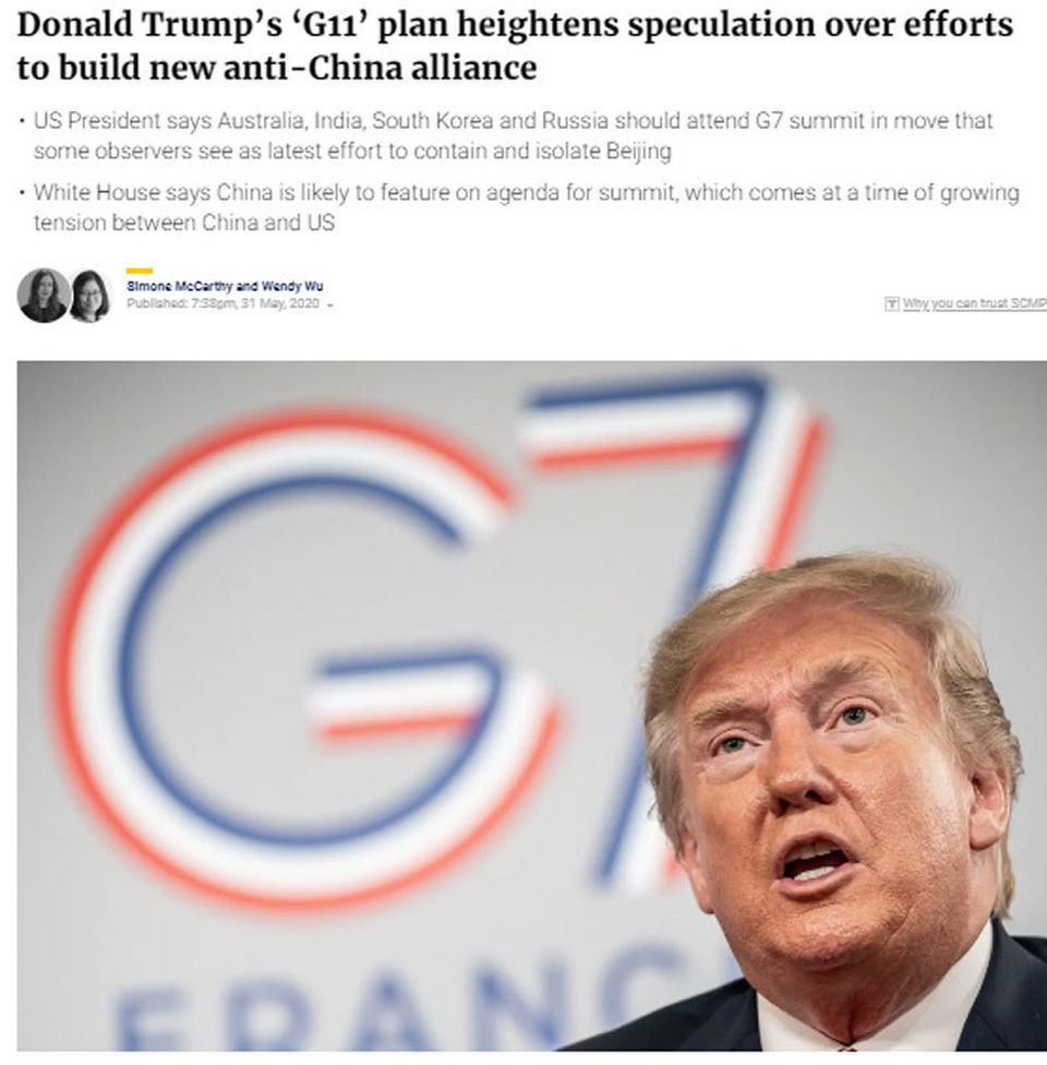 Ông Donald Trump tính lập liên minh mới, dồn Trung Quốc vào khó khăn lịch sử - 2 Ông Donald Trump tính lập liên minh mới, dồn Trung Quốc vào khó khăn lịch sử - 2