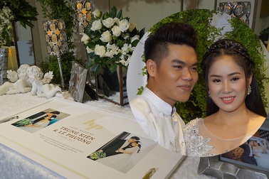 Hình ảnh tiệc cưới sang trọng của Lê Phương tại Sài Gòn