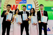 Học sinh Hòa Bình đoạt 3 HCV Olympic Phát minh và sáng chế thế giới