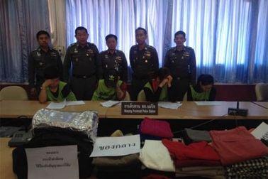 5 người Việt bị bắt ở Thái Lan vì ăn trộm hàng hiệu