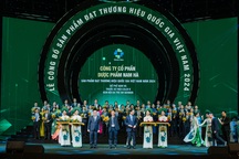 Dược Nam Hà tiếp tục đạt "Thương hiệu quốc gia Việt Nam" năm 2024