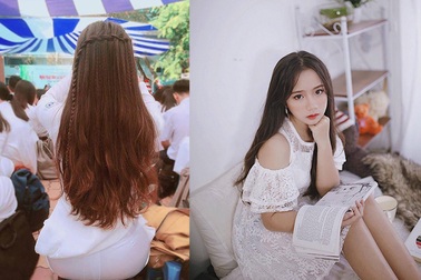Diện mạo của nữ sinh “chỉ nhìn bóng lưng thôi cũng đẹp” đang hot trên mạng