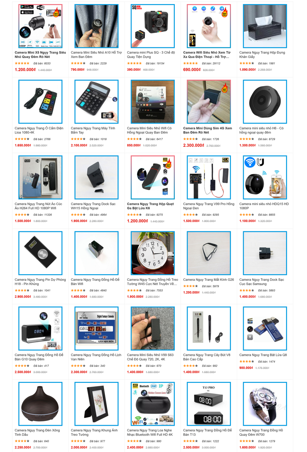 Camera quay lén bán tràn lan trên mạng: Dễ mua nhưng coi chừng án phạt - 3 Camera quay lén bán tràn lan trên mạng: Dễ mua nhưng coi chừng án phạt - 3