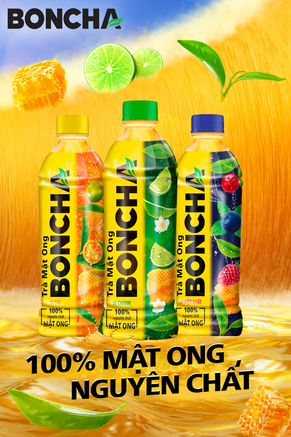 Trà mật ong Boncha vị tắc: Vị ngon sáng tạo, thanh mát cuộn trào - 3 Trà mật ong Boncha vị tắc: Vị ngon sáng tạo, thanh mát cuộn trào - 3