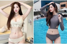 Vẻ đẹp nóng bỏng của hot girl Hàn Quốc "hút" triệu follow