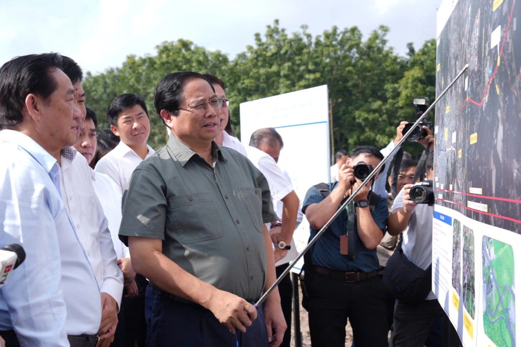 Thủ tướng khảo sát dự án kết nối TPHCM, Bình Dương và Bình Phước - 1 Thủ tướng khảo sát dự án kết nối TPHCM, Bình Dương và Bình Phước - 1