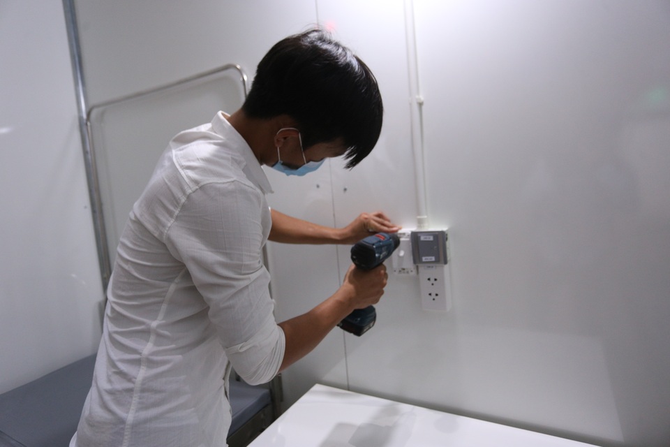 Hình ảnh mới nhất bên trong Bệnh viện dã chiến Tiên Sơn trước giờ bàn giao - 4