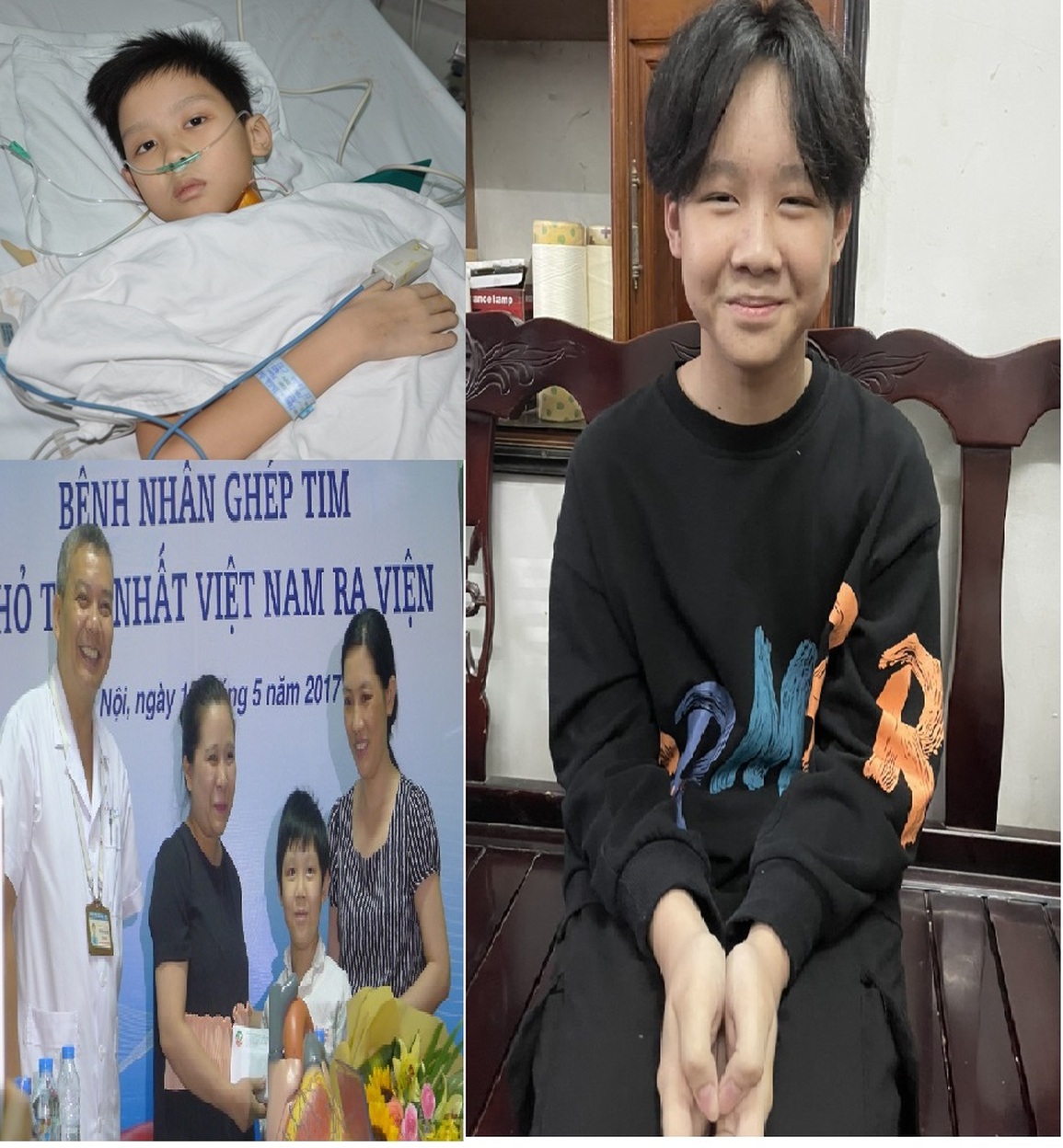 Cậu bé ghép tim nhỏ tuổi nhất Việt Nam: Sự hồi sinh từ bạn đọc Dân trí - 1 Cậu bé ghép tim nhỏ tuổi nhất Việt Nam: Sự hồi sinh từ bạn đọc Dân trí - 1