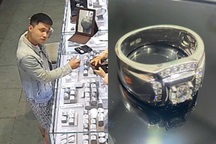 Nam thanh niên mặc quần đùi trộm nhẫn kim cương ở Đà Nẵng