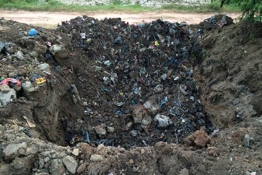 Xác minh thủ phạm trong vụ “bốc hơi” 1 tấn nầm lợn sau khi vừa tiêu hủy