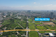 Loạt đường kết nối siêu dự án Tây Hồ Tây của Hà Nội