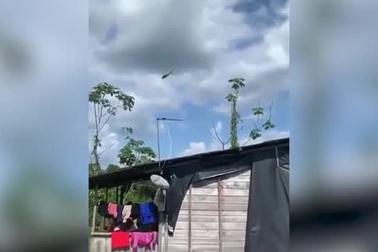 Trực thăng quân sự Colombia lao xuống đất, không ai sống sót