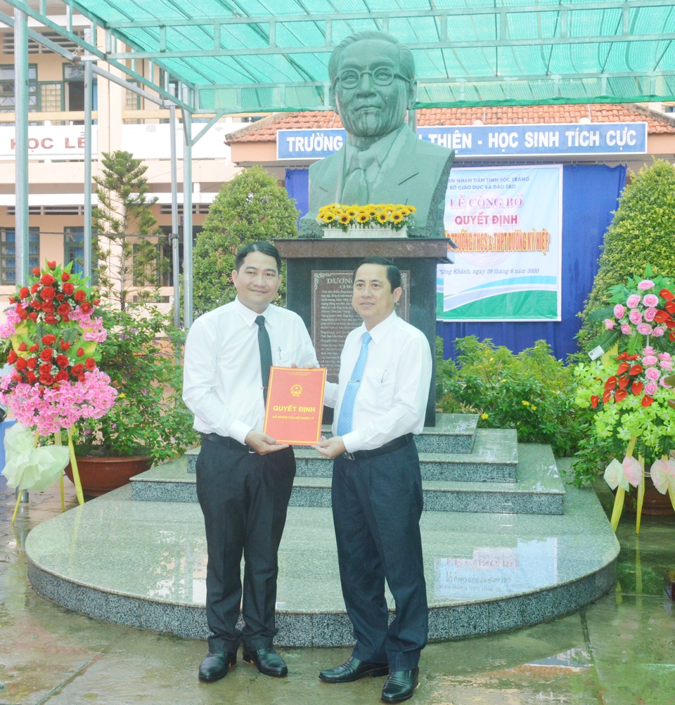 Thành lập trường mang tên nhà cách mạng lão thành Dương Kỳ Hiệp - 1