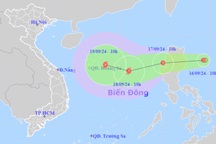 Áp thấp nhiệt đới có khả năng mạnh lên thành bão khi vào Biển Đông