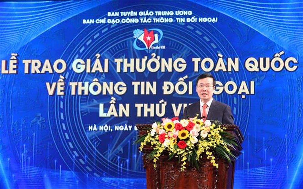 Ông Võ Văn Thưởng: Những tác phẩm thông tin đối ngoại khơi dậy khát vọng phát triển đất nước - 1 Ông Võ Văn Thưởng: Những tác phẩm thông tin đối ngoại khơi dậy khát vọng phát triển đất nước - 1