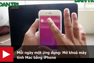 Mỗi ngày một ứng dụng: Mở khoá máy tính Mac bằng iPhone