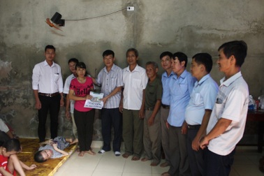 Hơn 172 triệu đồng đến với gia đình chị Lê Thị Hiền