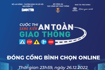 Đóng bình chọn trực tuyến Chung khảo Sáng kiến An toàn giao thông 2022