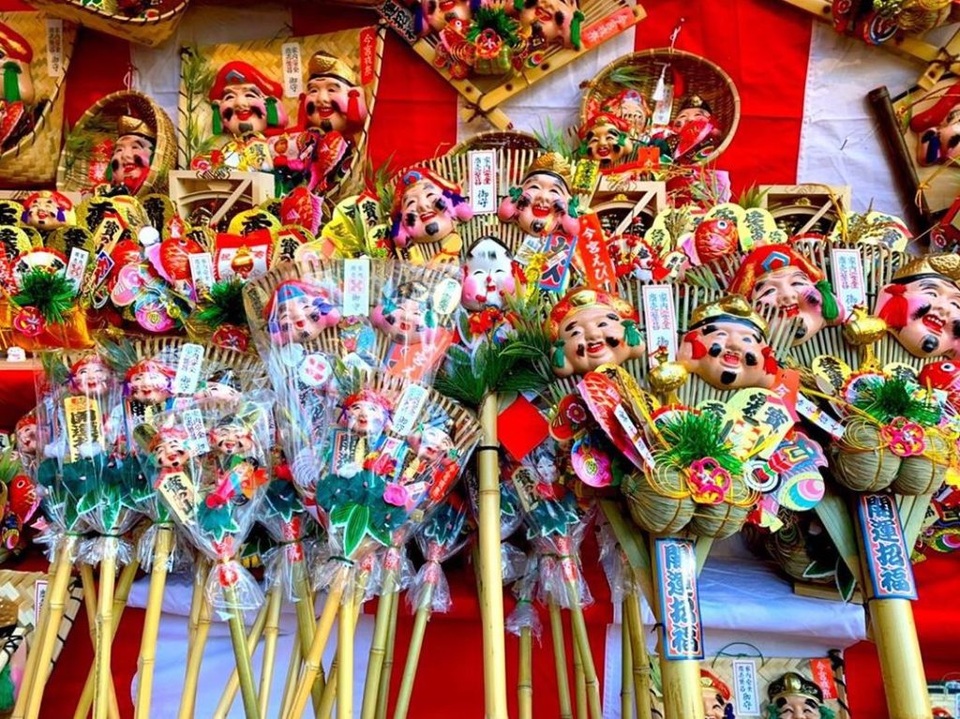 Đến lễ hội cầu may ở Osaka, nhận quà từ những cô gái may mắn - 4