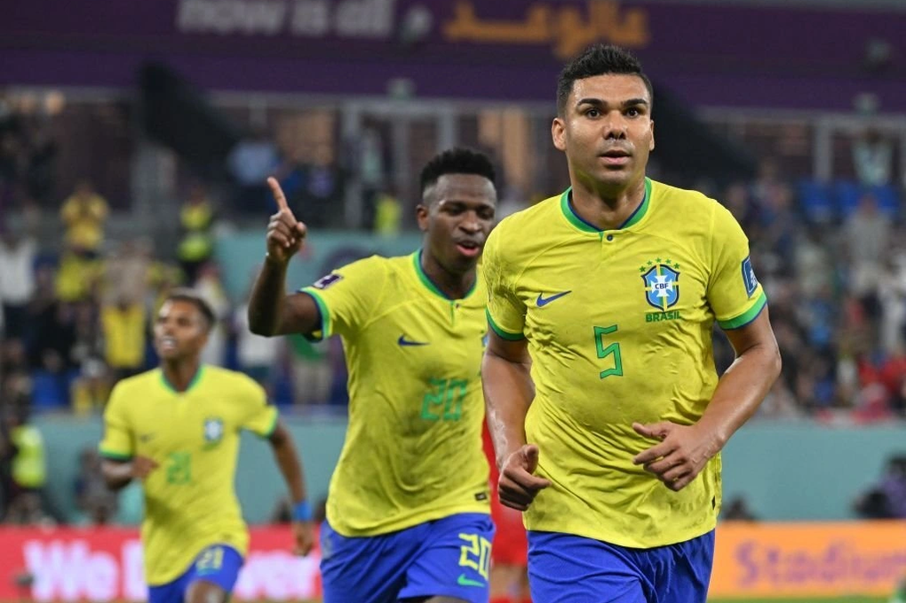 Casemiro hạ gục Thụy Sĩ, Brazil sớm nhận vé đi tiếp - 1 Casemiro hạ gục Thụy Sĩ, Brazil sớm nhận vé đi tiếp - 1