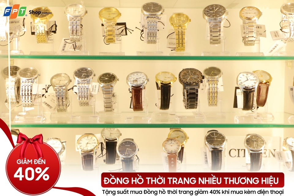 Đồng hồ thời trang giảm đến 40% tại FPT Shop - 1 Đồng hồ thời trang giảm đến 40% tại FPT Shop - 1