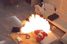 Clip cô gái bị bỏng nặng vì bóng bay, gây sốc mạng xã hội